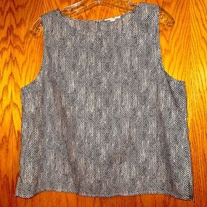 Eileen Fisher Organic Cotton Box Top Size Medium